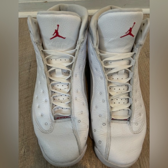 Nike Air Jordan 13 Retro Wolf Grey Men’s 12 - Picture 9 of 16